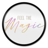 Poster Feel the magic - Rund 