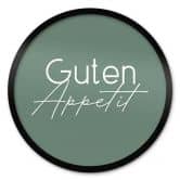 Poster Guten Appetit - Rund 