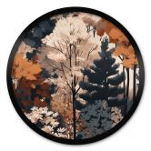 Poster Colourful autumn forest - Jaszke 