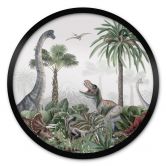 Poster Kikki Belle - Abenteuer der Dinos - Rund 
