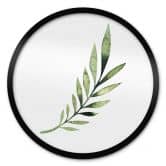 Poster Kvilis - Palm Leaf - Rund 