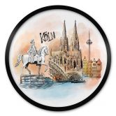 Poster Köln - Rund - Love your City 