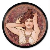 Plakat Mucha - Amethyst 