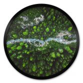 Poster Murko - Mutter Natur - Rund 