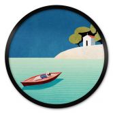 Poster Siesta im Sommer - Rivers - Rund 