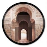 Poster Orientalisches Tor mit Mosaiken - Sisi & Seb - Rund 