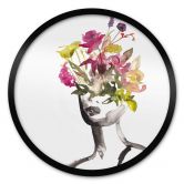 Poster Verbaan - Under a rainbow - Rund 