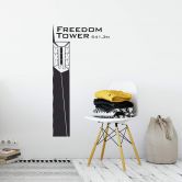 Wandtattoo Freedom Tower 