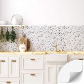 Selbstklebende Küchenrückwand Terrazzo - aus der Cosy Kollektion 