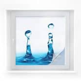 Sichtschutzfolie H2O - quadratisch 