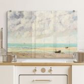 Spatscherm Courbet - Calm Sea 