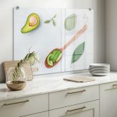 Spritzschutz Frische Avocado 