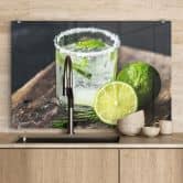 Spritzschutz Frische Limette 