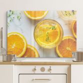Spritzschutz Frische Orange 