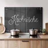 Spritzschutz Kochnische 