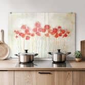 Stænkplade - Melz - Flowers 