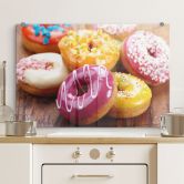 Spritzschutz Zuckersüße Donuts 