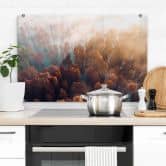 Crédence Forêt d'automne dans le brouillard - Ioricon 