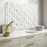 Spritzschutz Wiesenromantik mit Feldblumen - Kikki Belle 