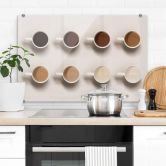 Kitchen Splashback Shades of coffee 