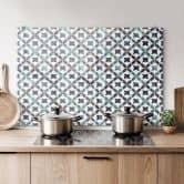 Spritzschutz Portugiesisches Muster - Azulejos - Treechild 