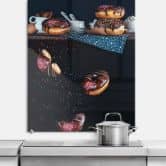 Spritzschutz Belenko - Donuts from the top 