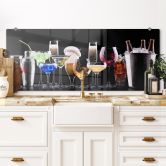 Spritzschutz Cocktail Feeling - Panorama 