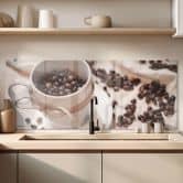 Spritzschutz Kaffee Zauber - Panorama 