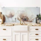 Spritzschutz Trockenblüte Beige Naturpoesie - Treechild - Panorama 