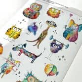 Sticker Kunterbunte Tierwelt - Hagenmeyer 