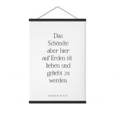 Stoffbild Das Schönste auf Erden 