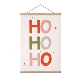 Stoffbild Weihnachtliches Ho Ho Ho - Menina Lisboa 
