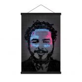 Textielposter Post Malone - Mielu 