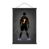 Textielposter Ronaldo - Mielu 