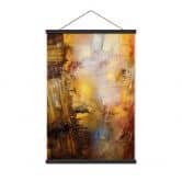 Affiche textile Lumière d'ambre et ombre - Schmucker 