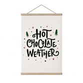 Stoffbild Hot Chocolate Christmas Print - Soley 