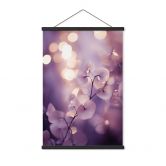 Stoffbild Zarte Orchidee in Lila - Treechild 