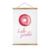 Stoffbild Donuts - Hello Sweetie 