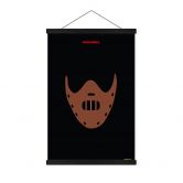 Affiche textile Inspiré du film "Hannibal" - Gomes 