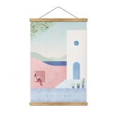 Affiche textile Rivers - Grèce 