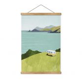 Affiche textile Rivers - Life on the Coast 