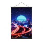 Affiche textile Cyber City Bangkok - Takkar 