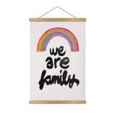 Stoffbild We are family - Treechild 