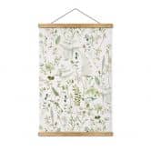 Stoffbild Kräuter und Wildblumen - UN Designs 