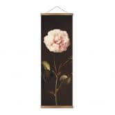 Stoffbild Dietzsch - Essig-Rose mit Hummel - Panorama 