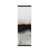 Tekstil plakat Fredriksson - Sot og guld - Panorama 