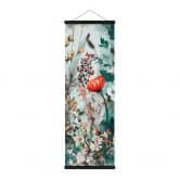 Stoffbild Frühlingswiese mit Blumen - Blumenbanner Panorama - Jaszke 