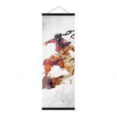 Affiche textile Ninja volant - Kulik 