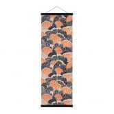 Stoffbild Muschelmuster in Orange-blau - Treechild - Panorama 