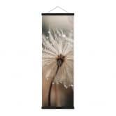 Textielposter Paardenbloem in ochtenddauw - Treechild 